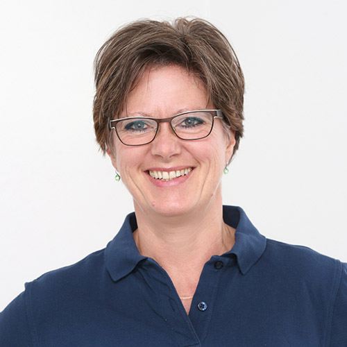 Physiotherapeutin Andrea Schreier